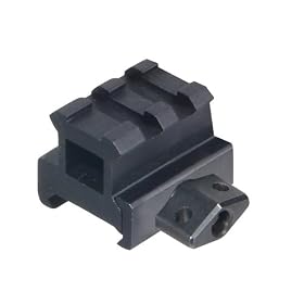 UTG Medium Profile Riser Mount with 2 slots: Sports &amp; Outdoors