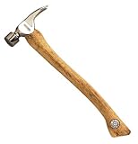 Dalluge Tools 2415C 24 oz Framing Hammer w/Nailoc Magnetic Nail Holder 18 Curved Handle Milled Face (02415)