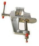 MINI ALUMINUM SMALL HOBBY CLAMP ON TABLE VICE CRAFT BENCH VISE