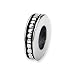 Reflections(tm) Sterling Silver Notched Spacer Bead / Charm