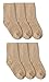 Jefferies Socks Boys School Uniform Rib Crew Socks 6 Pair Pack