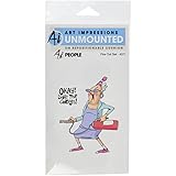 Art Impressions People Cling Rubber Stamp, 7 by 4-Inch, Fire Out