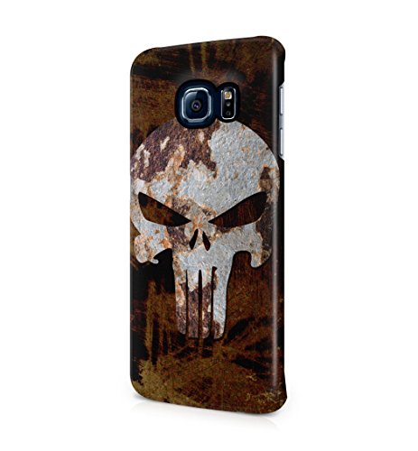 The Punisher Rusty Skull Hard Plastic Snap-On Case Skin Cover For Samsung Galaxy S6 Edge Plus
