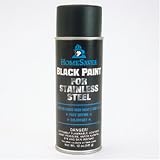 Homesaver Black Paint for Stainless Steel for Fireplace