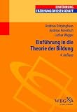 Produkt-Bild: Einf&uuml;hrung in die Theorie der Bildung