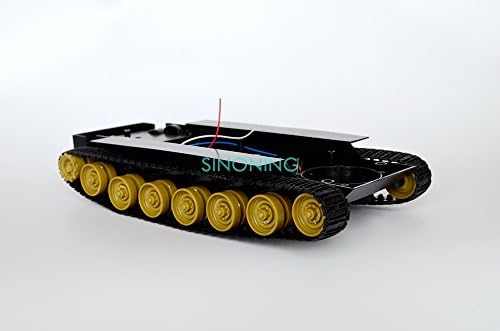 Cheap Smart Robot Tank Car Chassis Kit DIY Toy Yellow Track SCM for Arduino