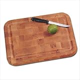 Rectangular Reversible End Grain Block with Groove [Set of 3] by 