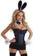 Daisy Corsets 6 PC Sexy Tuxedo Bunny Costume