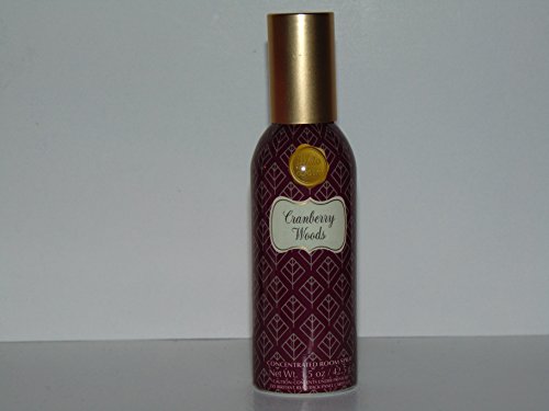 Bath & Body Works White Barn Cranberry Woods Room Spray 1.5oz