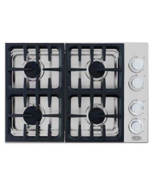 DCS 30 inch Stainless Steel Liquid Propane Cooktop - CDU304L