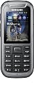 Samsung C3350G Handy (5,6 cm (2,2 Zoll) Display, 2 Megapixel Kamera) stahl-grau