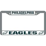 Philadelphia Eagles Chrome License Plate Holder