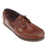 Maine New England- Tan boat shoes