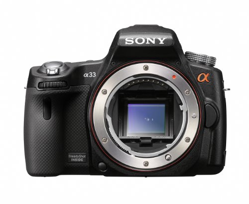 Sony SLT-A33 SLT-Digitalkamera (14 Megapixel, Live View, Full HD, 3D Sweep Panorama) Gehäuse