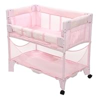 Arm\'s Reach Mini Metro Co-sleeper Bassinet-Blush