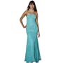 Formal Evening Gown. Beaded Dress for Prom, Party Dress by Sean Collection (50224) DarkAqua