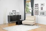 Cirillo Convertible Daybed Chair Cream