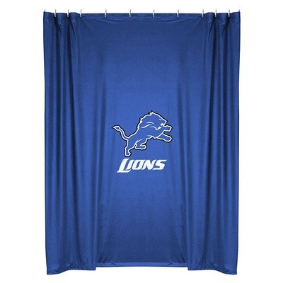 Sports Coverage NFLLionsSC Detroit Lions Shower Curtain