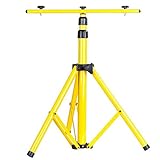 MINGCHANG 投光器用三脚スタンド 作業用 1灯・2灯対応でき 伸縮可能 防水加工 屋外 アウトドア