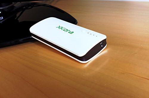 Portable Power bank - XKora 14000mAh External Battery Charger with LED Light, 3 USB Port for iPhone 6, 6 Plus, 5s, 5c, 4s, 4, iPods, iPads, Samsung Galaxy Note 3, Note 4, Galaxy S5, S4, S3, LG G3, Nexus, HTC One M8, Gopro Camera, GPS and More Other USB-charged Devices (Black-Edge)