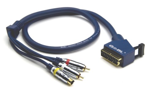 G&BL Scart auf 2 RCA / 1 SVHS (Auto Pulling, OCC, Goldstecker) 2,0m Preisvergleich