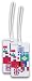Lewis N. Clark 2-Pack International Flag Luggage Tag