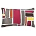 Home Geo Stripe Toss Pillow - Red (12x20")