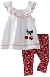 Hartstrings Baby-Girls Infant Cotton Jersey Tunic And Printed Cotton Spandex Legging Set