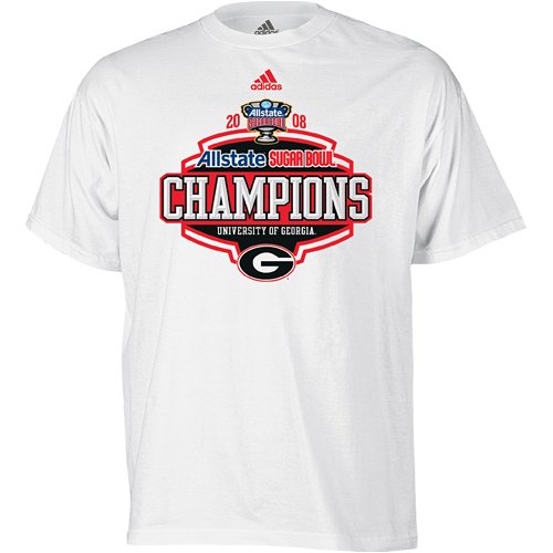 Buy adidas Georgia Bulldogs Sugar Bowl Game Champions T-Shirt by adidas