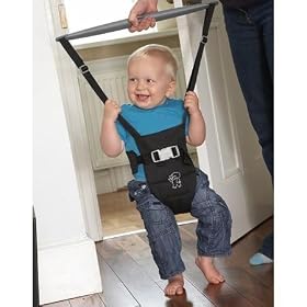 Tippitoes Doorway Bouncer - Black