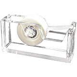 Kantek  Acrylic Tape Dispenser, 2 3/4 x 6 x 1 3/4 Inches , Clear (AD60)
