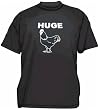HUGE COCK Rooster Logo Men's Tee Shirt in 12 colors Small thru 6XL