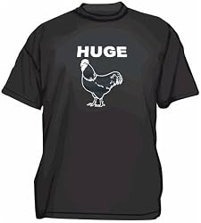 HUGE COCK Rooster Logo Men's Tee Shirt in 12 colors Small thru 6XL