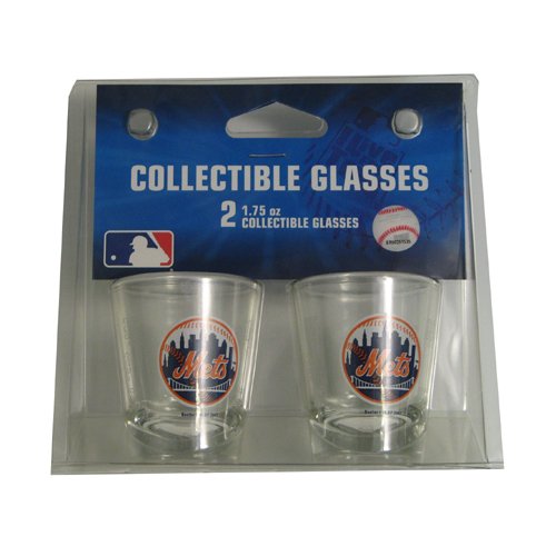 MLB New York Mets Boelter Shot Glasses 2-Pack
