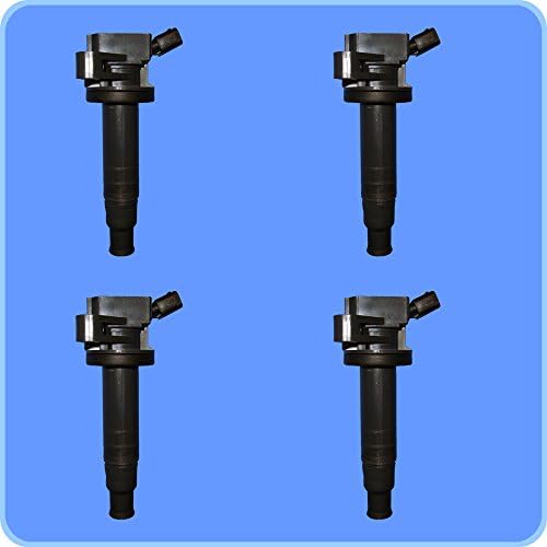 New AD AutoParts High Performance Ignition Coil Set of 4 For Chevrolet Pontiac Toyota UF247