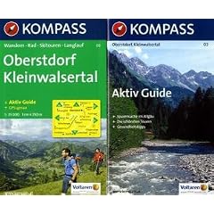 Oberstdorf, Kleinwalsertal: Wandern / Rad / Skitouren / Langlauf. GPS-genau. 1:25.000