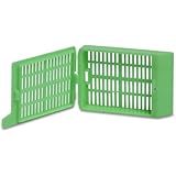214J9 Karter Scientific Green Histology Tissue Embedding Cassette Flow Through Strip Hole (Pack of 250)