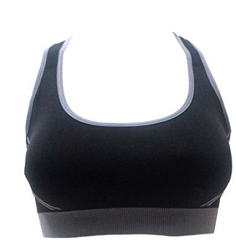 Sexy Womens Push Up Padded Sports Bra Running Aerobics Gym Dance Yoga Vest