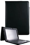 HHI Asus Transformer Prime TF201 Keyboard Case with Slim Portfolio Stand Cover - Black (Package include a HandHelditems Sketch Stylus Pen)