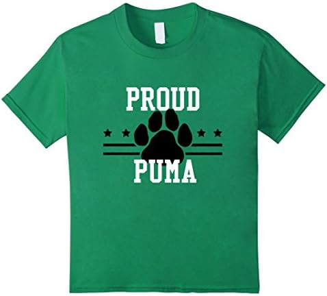 Kids Fall 2016 - Proud Puma t-Shirt 10 Kelly Green