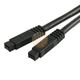 1 Meter FireWire 800 1394b 9-pin to 9-pin cable