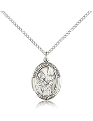 St. Mary Magdalene Medal, Sterling Silver, Medium, Dime Size
