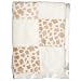 CoCaLo Patchwork Blanket - Ivory/ Giraffe
