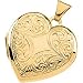 Jewelry : 14K Yellow Gold Heart Shaped Locket