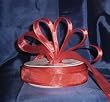 Organza Satin Edge Ribbon - 7/8" - 25 Yards (75 FT) - Red