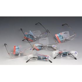 Metal Frame Reading Glasses (+1.25) (Ae0001) 3Pairs/Pack