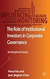 The role of institutional investors in corporate governance : an empirical study