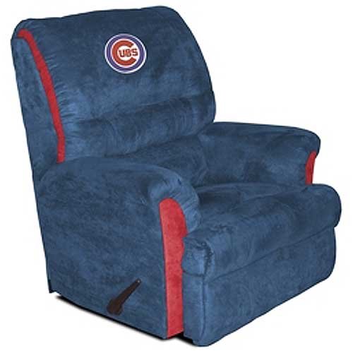 Buy Chicago Cubs MLB Team Logo Big Daddy Recliner by Baseline Sports