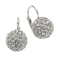Celesta - Damenohrh&auml;nger Kugel aus 925er Sterling Silber und 90 wei&szlig;en Zirkonias 273230086L