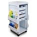 TrippNT 50789 Styrene Light Duty Lab Cart with Swivel Casters, 16.75" Width x 33" Height x 15" Depth, 4 Shelves
